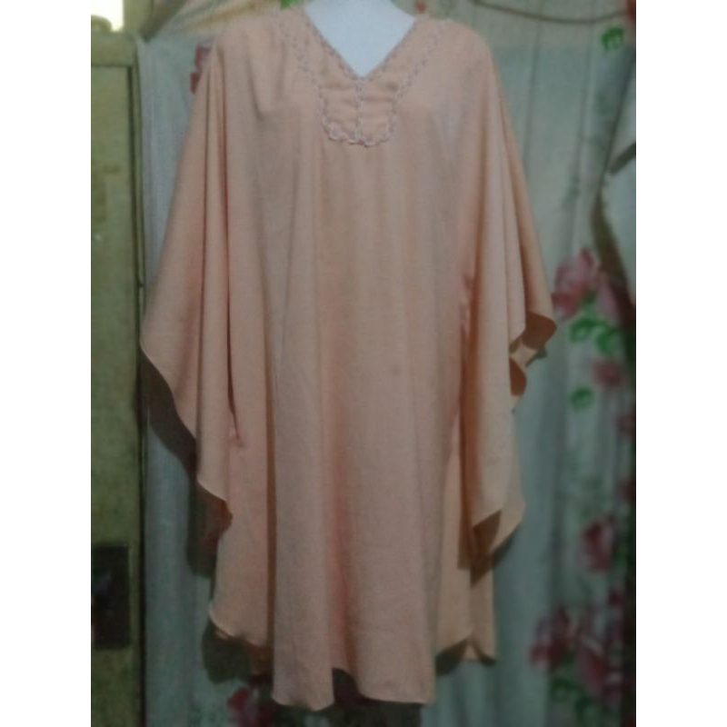 kaftan ld jombo warna pink Salem