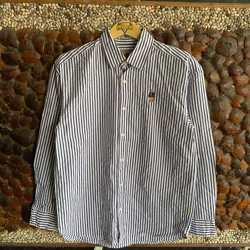 kemeja salur golden bear WHO.AU