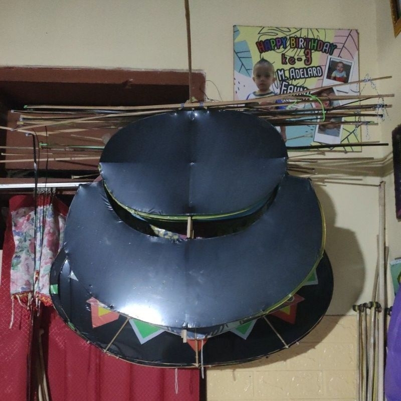 Layangan Pegon ludoyo mini sayap 50 cm  sudah tes terbang dan bonus sendaren