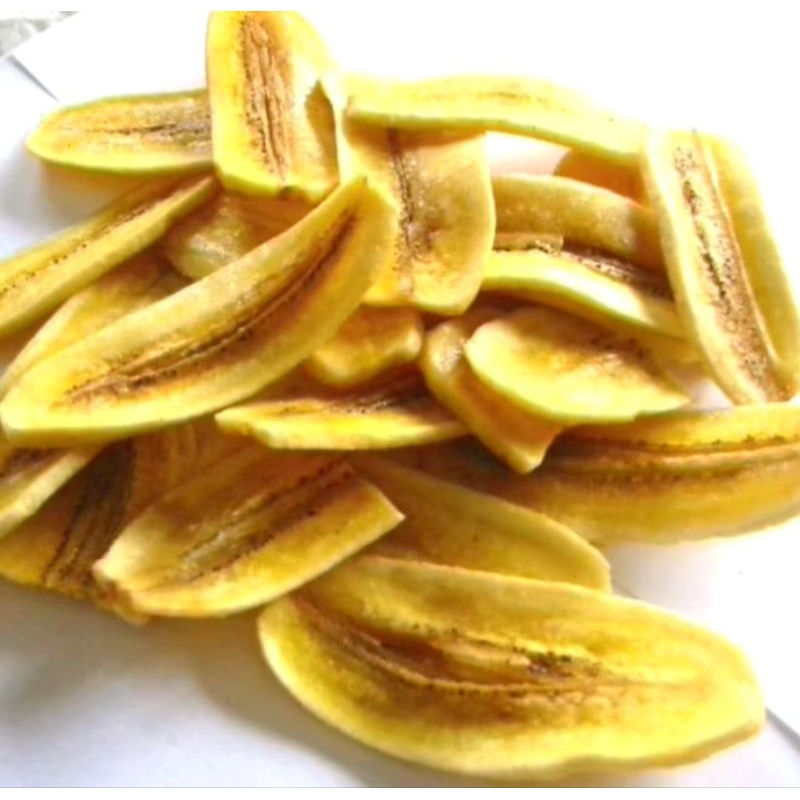 

Kripik pisang original asin gurih