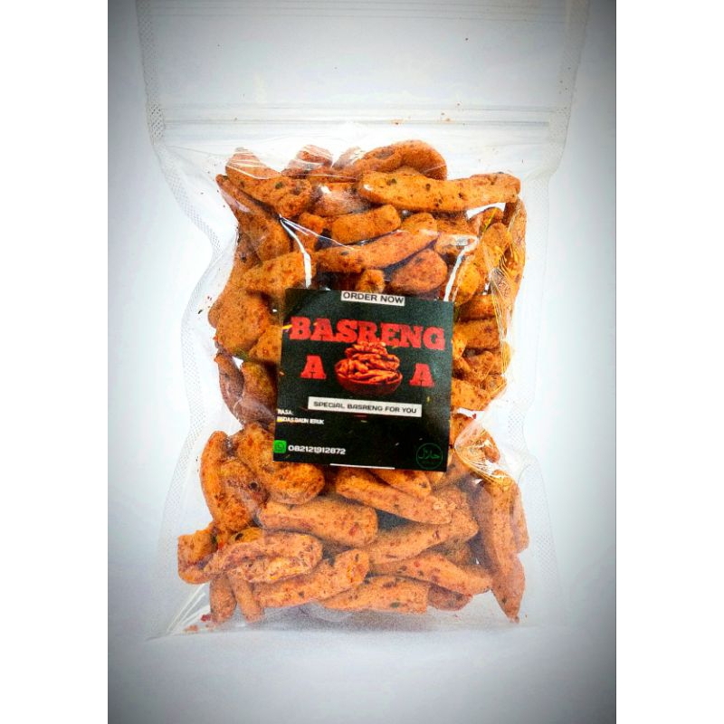 

Basreng pedas daun jeruk