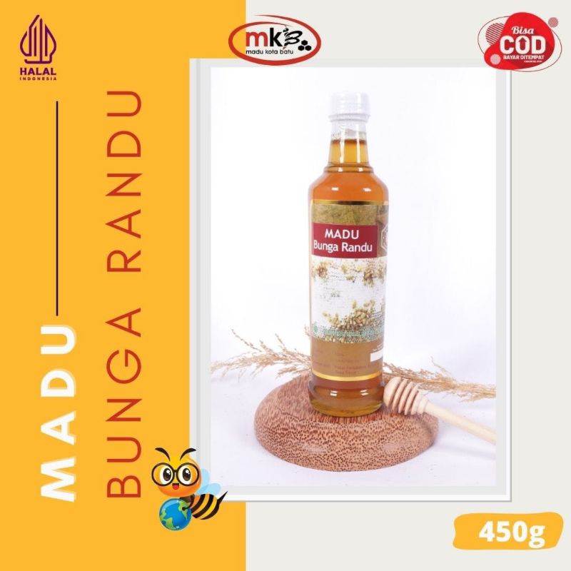 

Madu Kota Batu | Madu Asli Murni Nektar Bunga Randu Botol Kaca 450 gr