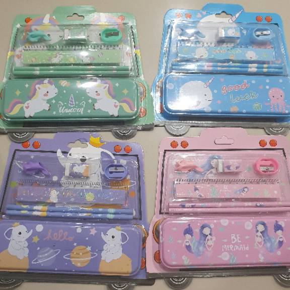 

MURAHMERIAH Paket alat tulisstationery set bentuk mobilsouvenir ulang tahun anak