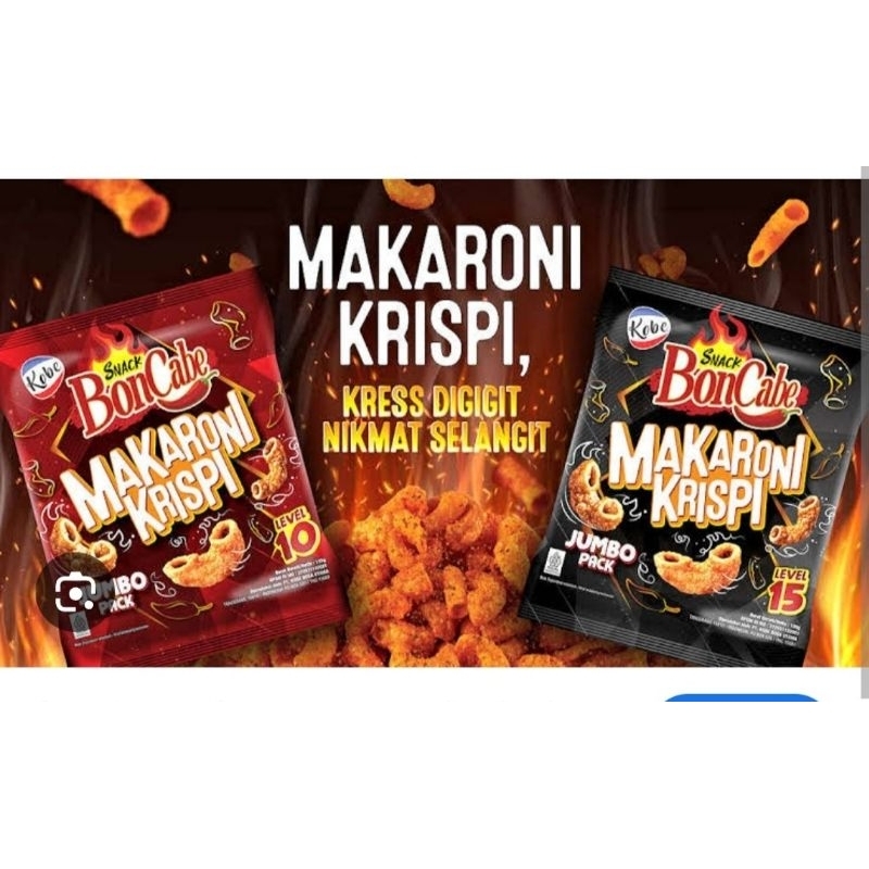 

Snack Boncabe Makaroni Krispi Jumbo