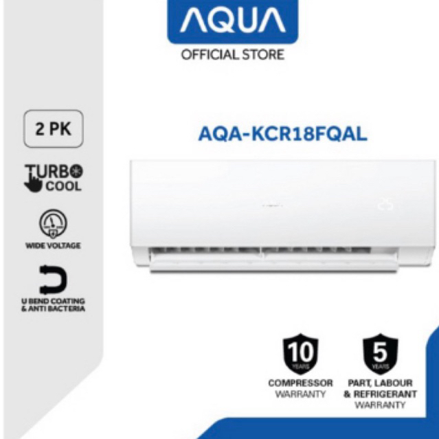 Ac aqua 2 pk aqa-kr18fqal (unit only)