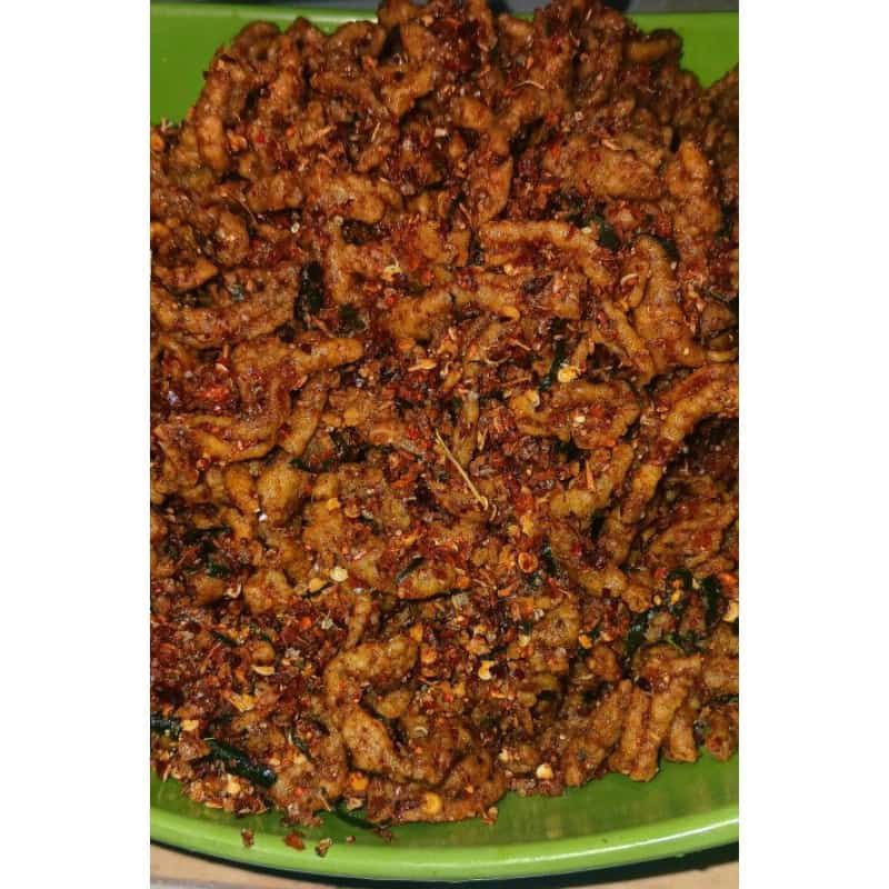 

USUS GORENG PEDAS DAUN JERUK KERIPIK USUS MANTAPP