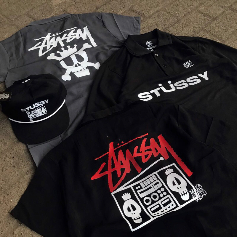Reworked Stussy T Shirt / Kemeja