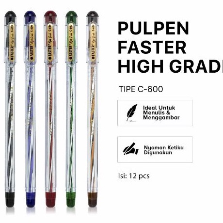 

ORDER PEN FASTER C6 CABUT LUSIN 12 PCS