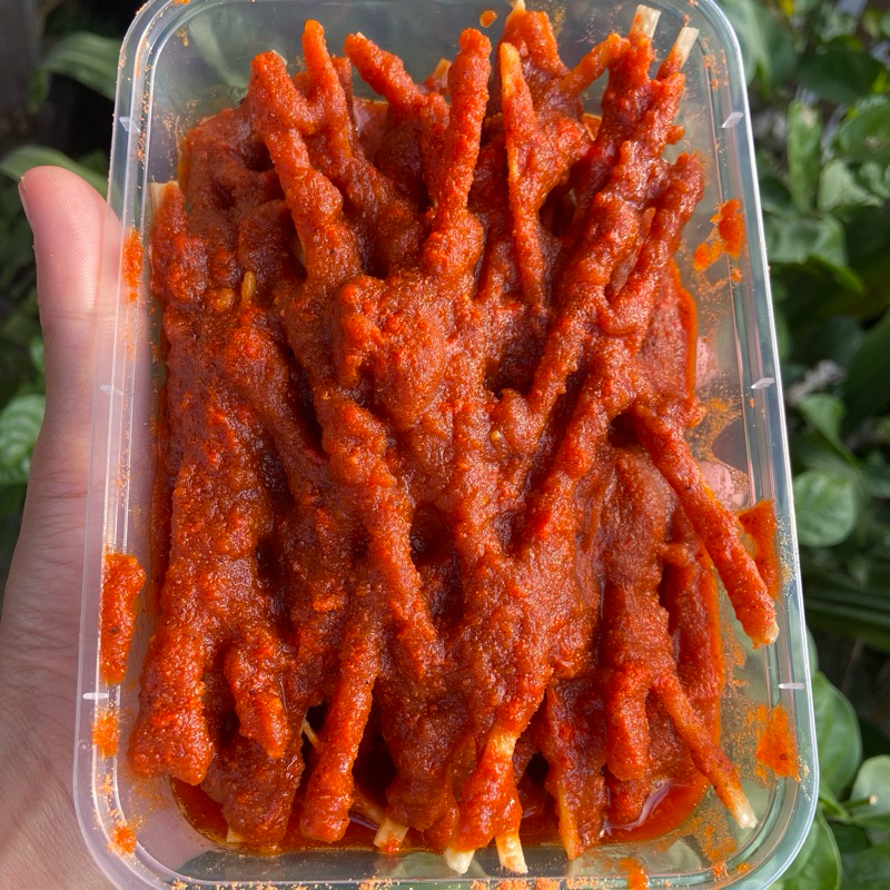 

LIDI GEPENG BUMBU BALADO BASAH SNACKMOODS