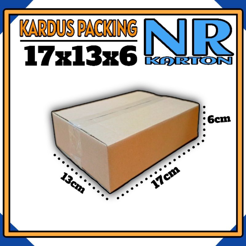 

kardus packing UK 17x13x6 kardus kecil kardus besar