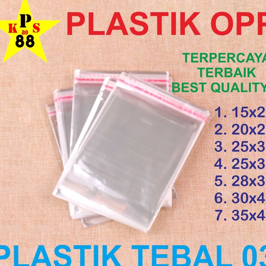 

KELUARAN TERBARU PLASTIK 25X3 OPP 25X35 OPP 28X38 PLASTIK OPP SEAL PLASTIK JILBAB PLASTIK BUNGKUS JILBAB