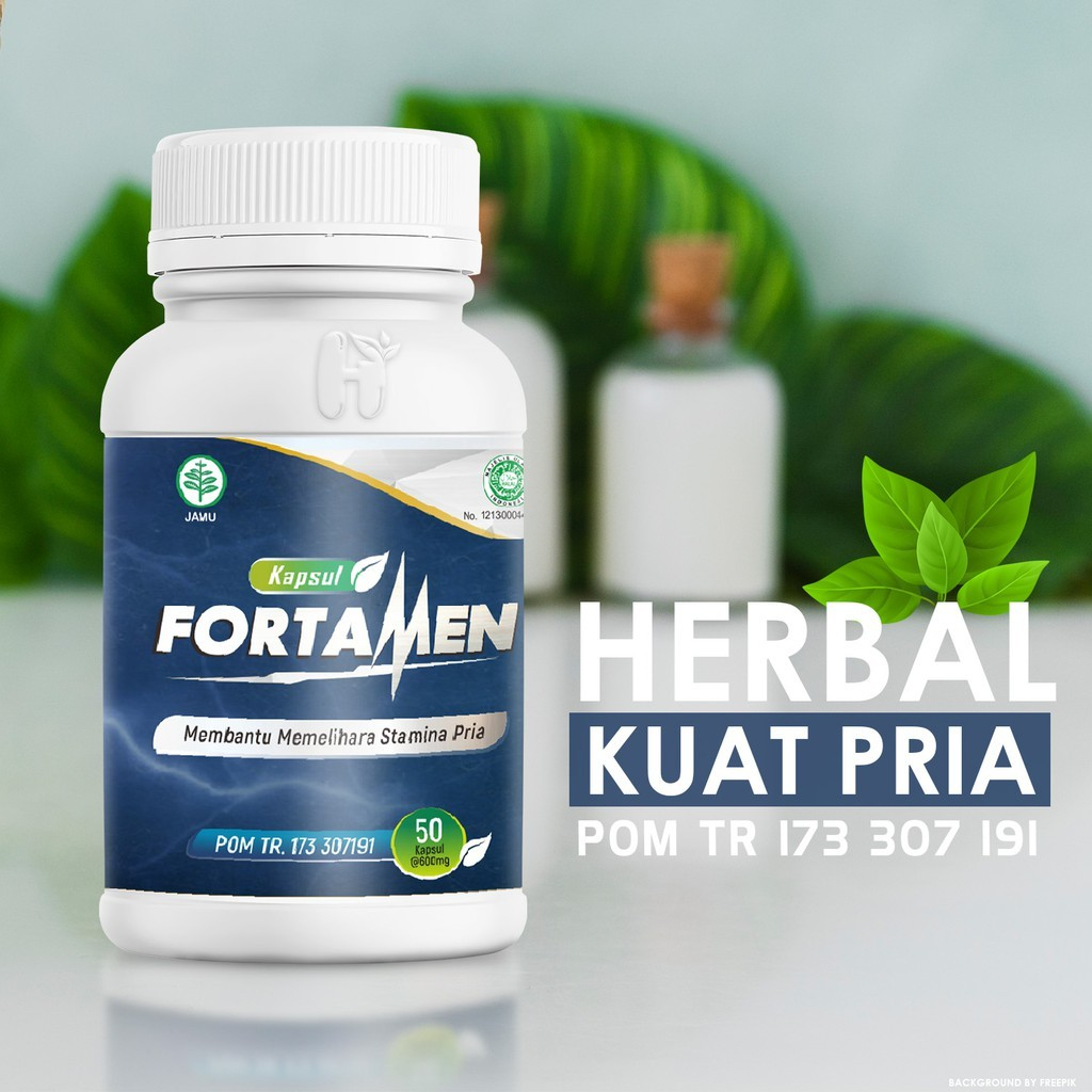 Fortamen - Fortamen Obat Herbal Kuat Pria Tahan Lama Stamina