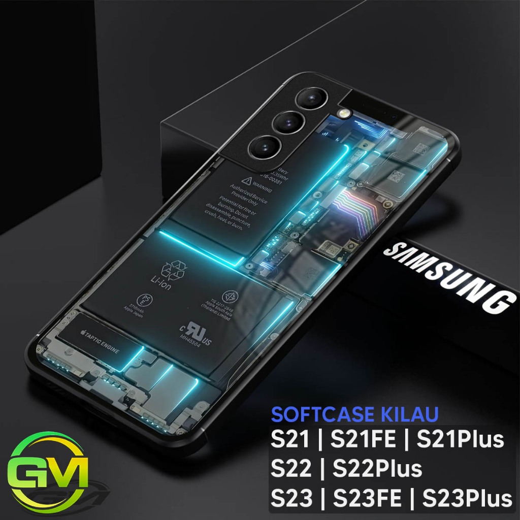 [GM48] Softcase Kaca Samsung S21 | S22 | S23 | S21FE | S23FE | S21Plus | S22Plus | S23Plus | Plus Fe