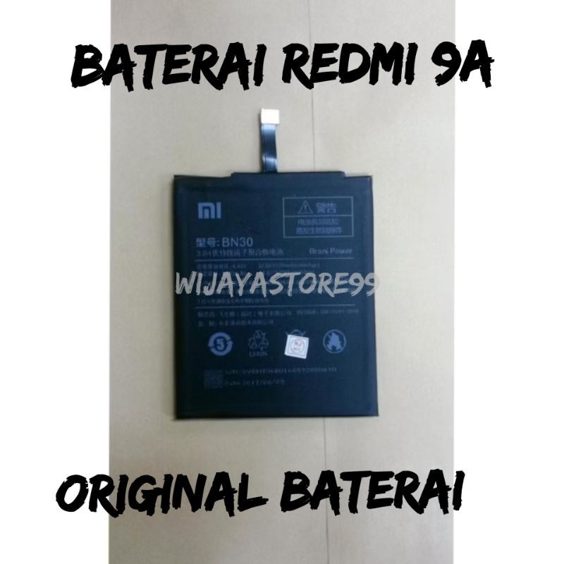 Baterai redmi 9A original produk Baterai