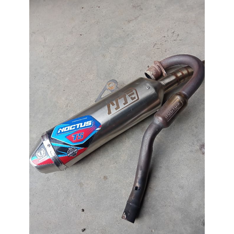 knalpot second klx crf