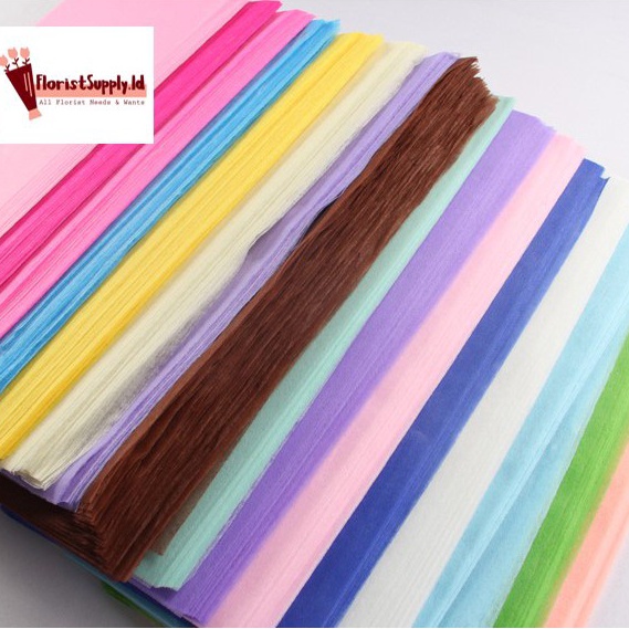 

SPESIAL DISCOUNT 3 LEMBAR GROSIR Tissue Bunga Kertas Bunga FWU Flower Wrapping Buket Bunga Kertas Tissue