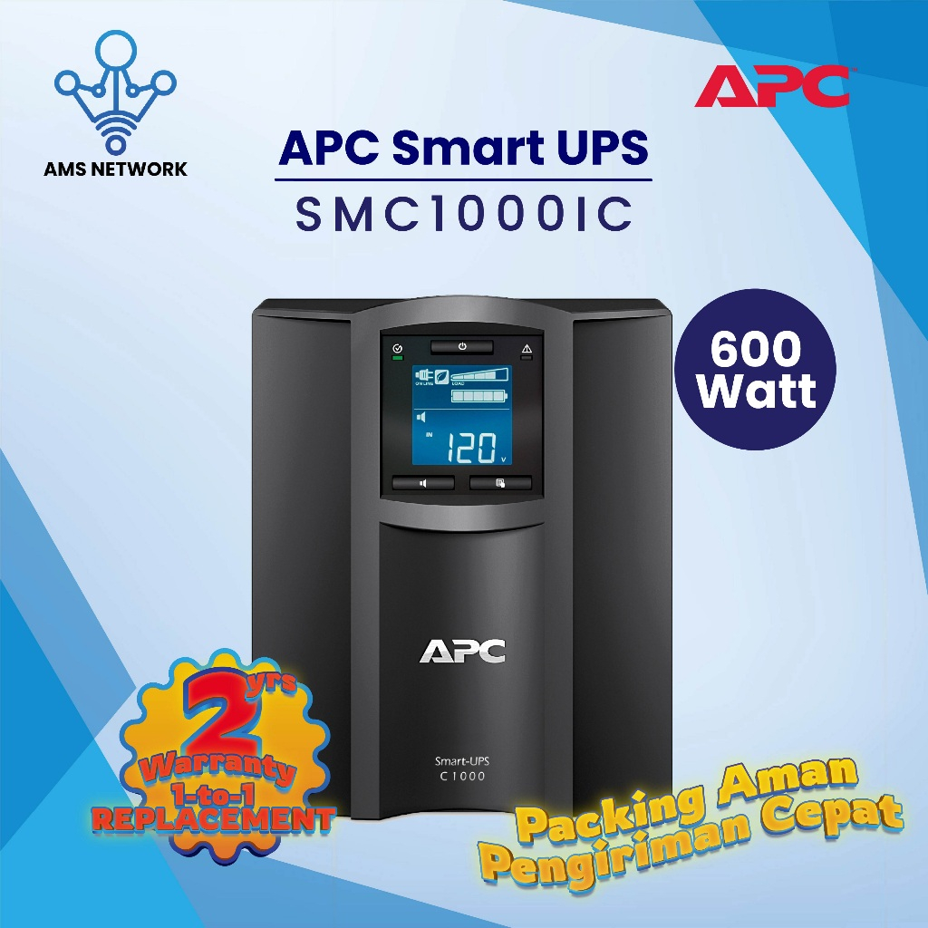 Smart UPS APC SMC1000IC C 1000VA LCD 230V with SmartConnect