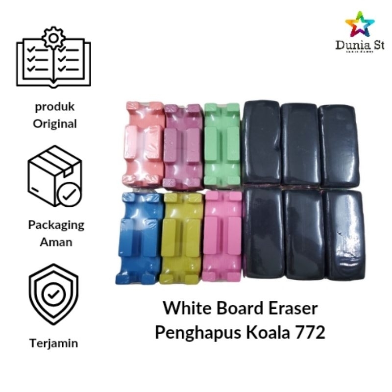 

Penghapus Koala 772 / whiteboard Eraser