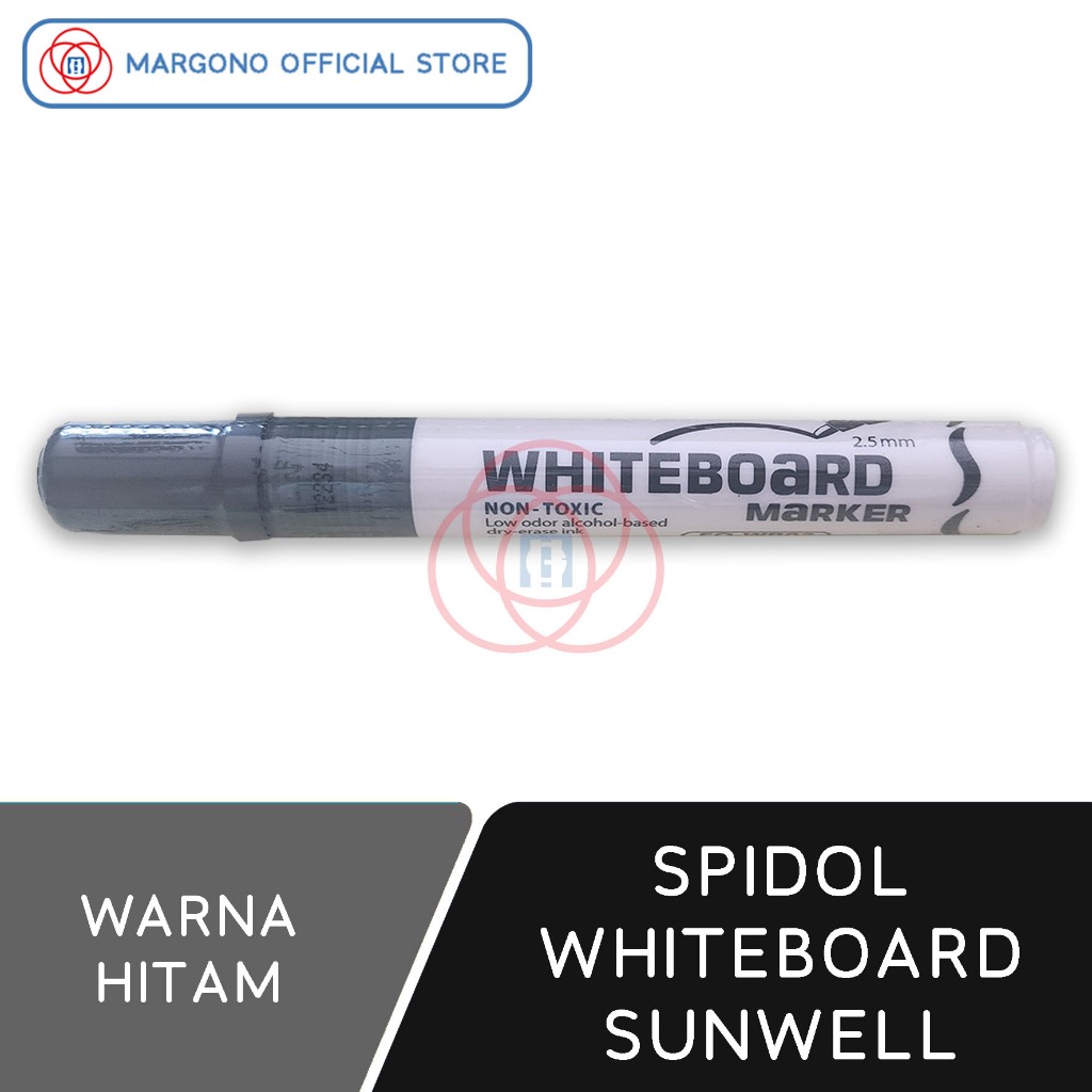 

Flexoffice Spidol Whiteboard Marker FO-WB 02 - Hitam