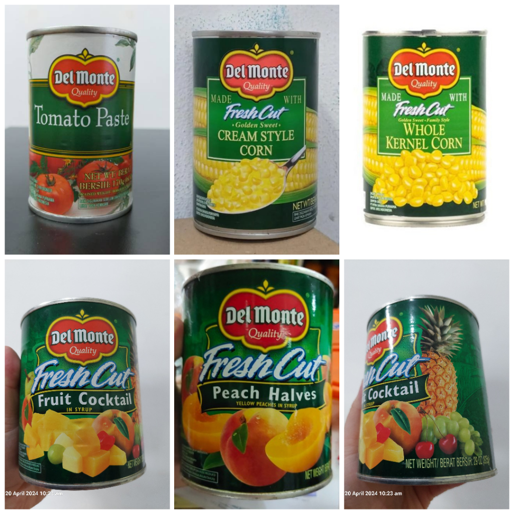 

pekanbaru / delmonte / Del Monte Buah / Sayur Kaleng / varian kemasan rasa / fresh cut golden sweet