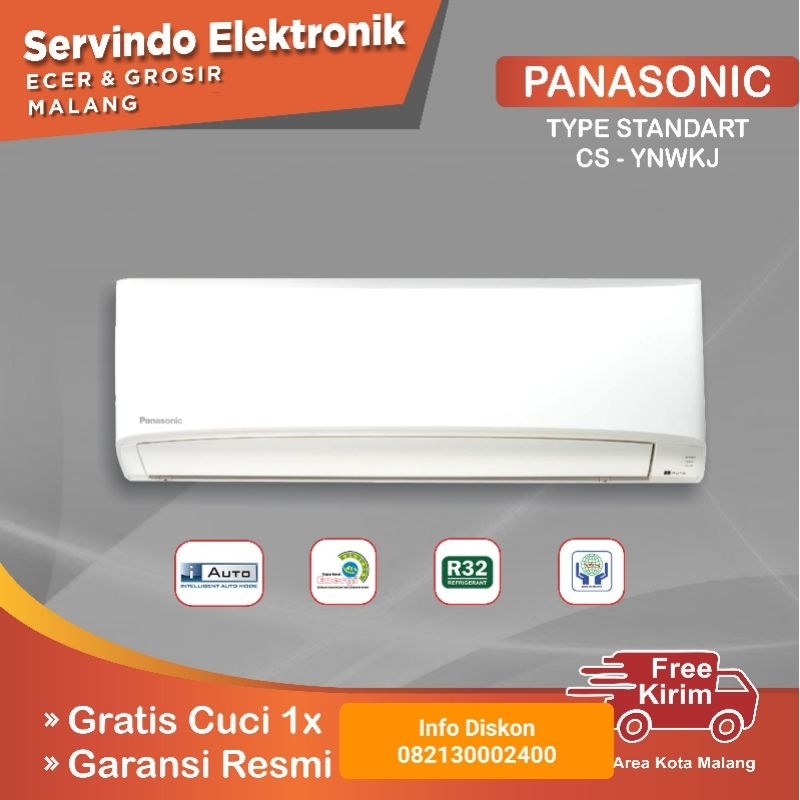 AC PANASONIC 2 PK YN18WKJ UNIT ONLY [INDOOR-OUTDOOR]