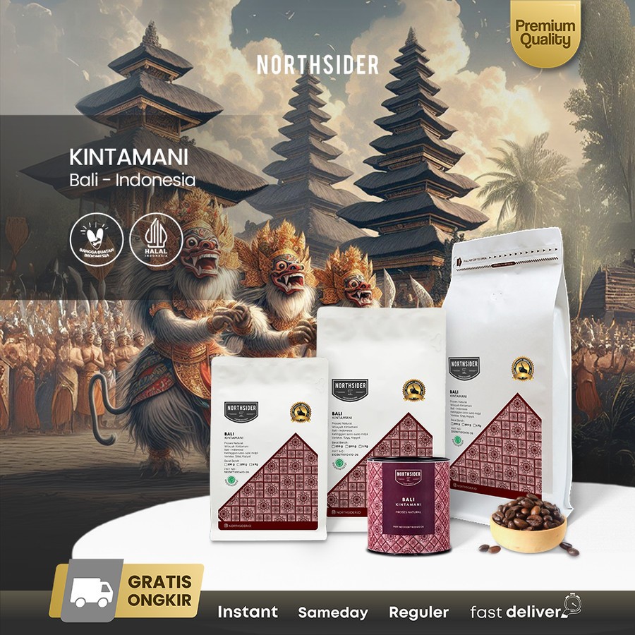 

Northsider Kopi Arabika Bali Kintamani Natural Coffee