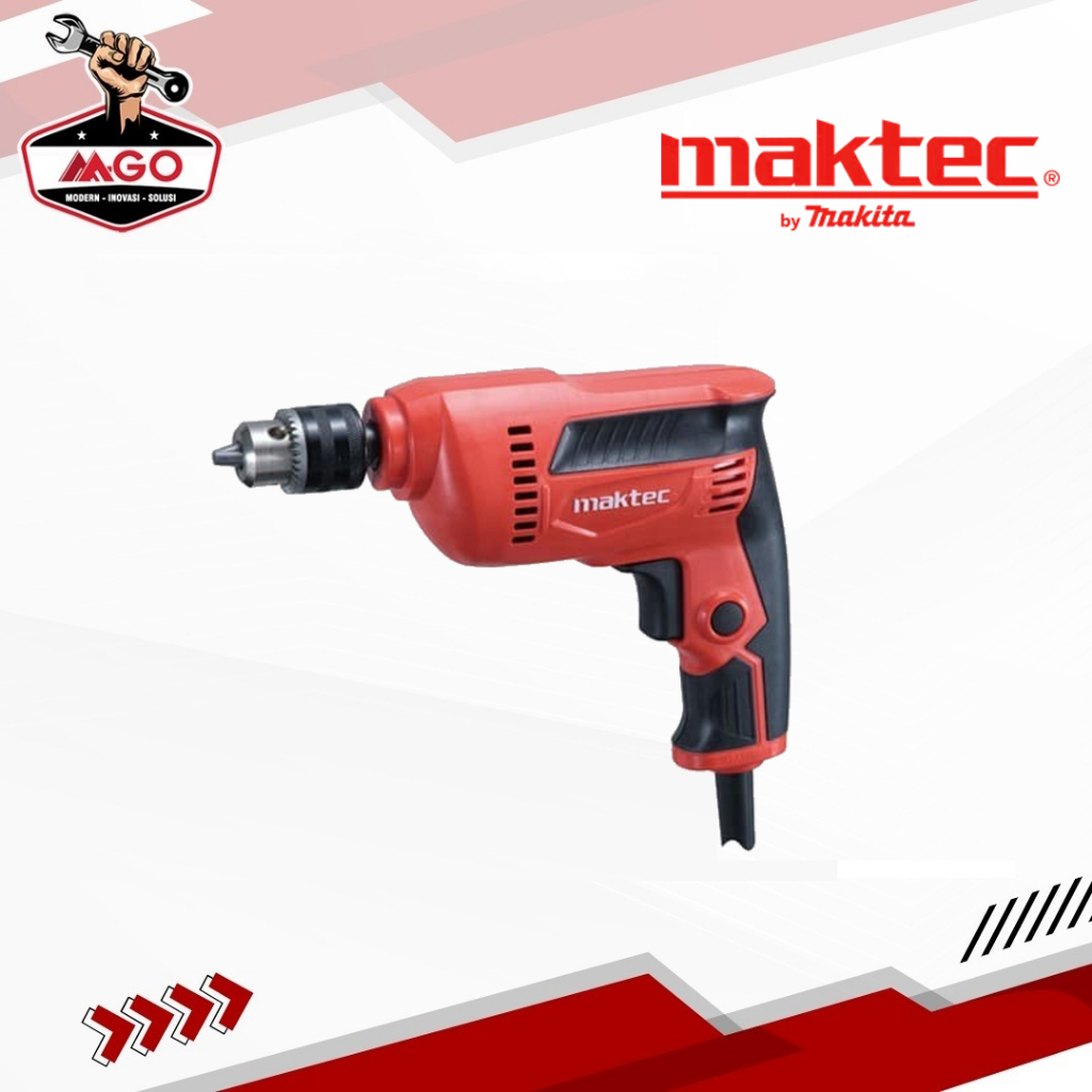 Mesin Bor / Electric Hand Drill 10mm MAKTEC MT605 / MT 605
