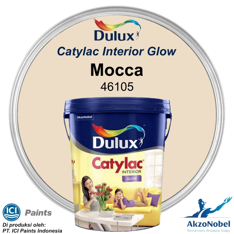 CAT DULUX CATYLAC GLOW 22 KG - MOCCA 46105