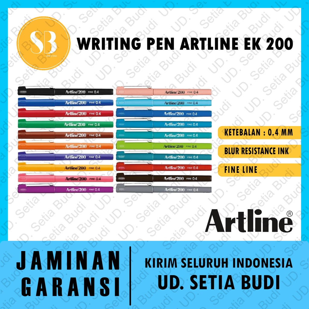 

Writing Pen Artline Pen Artline EK 200