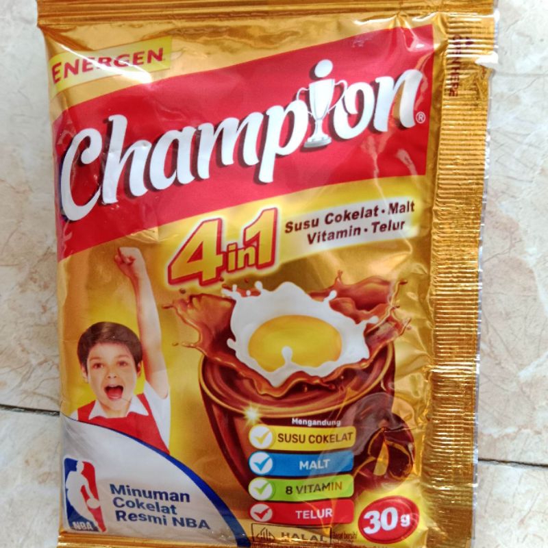 

Susu Energen Champion Coklat 10 Sachet