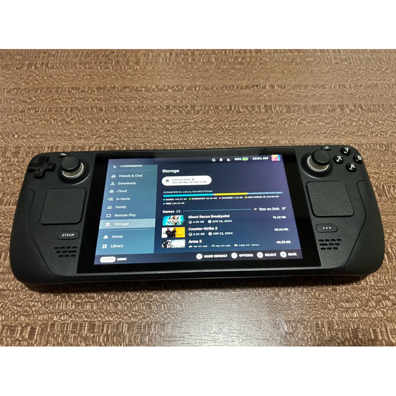 SECOND SteamDeck upgrade 512GB Fullset