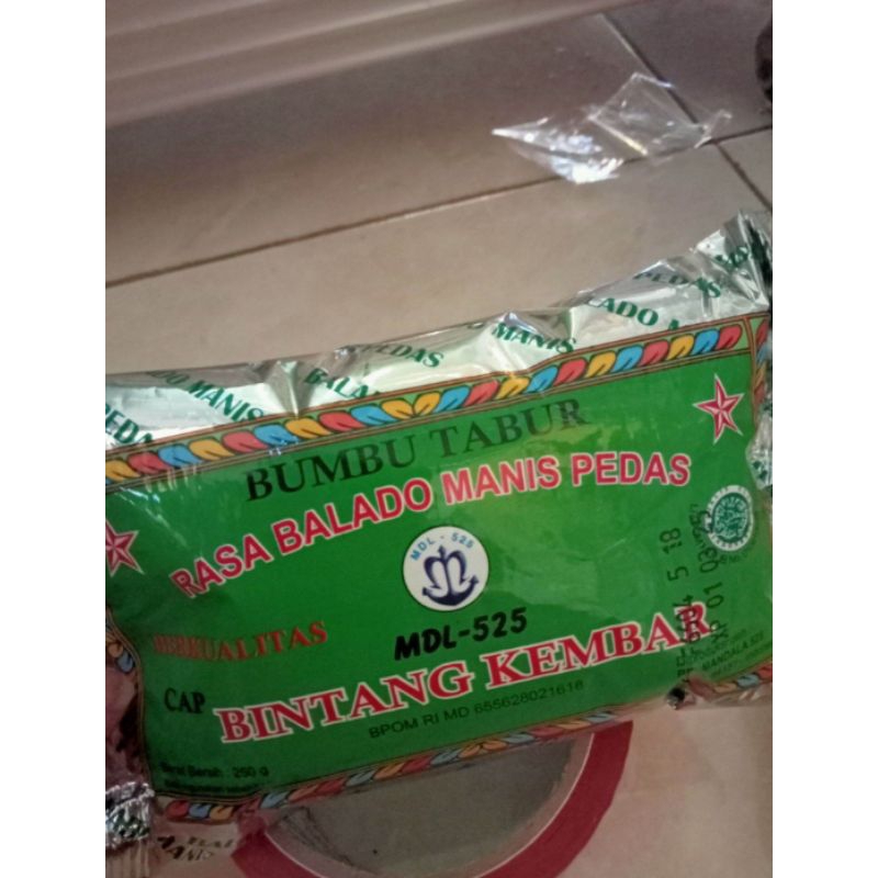 

bumbu tabur rasa balado dan ayam bawang