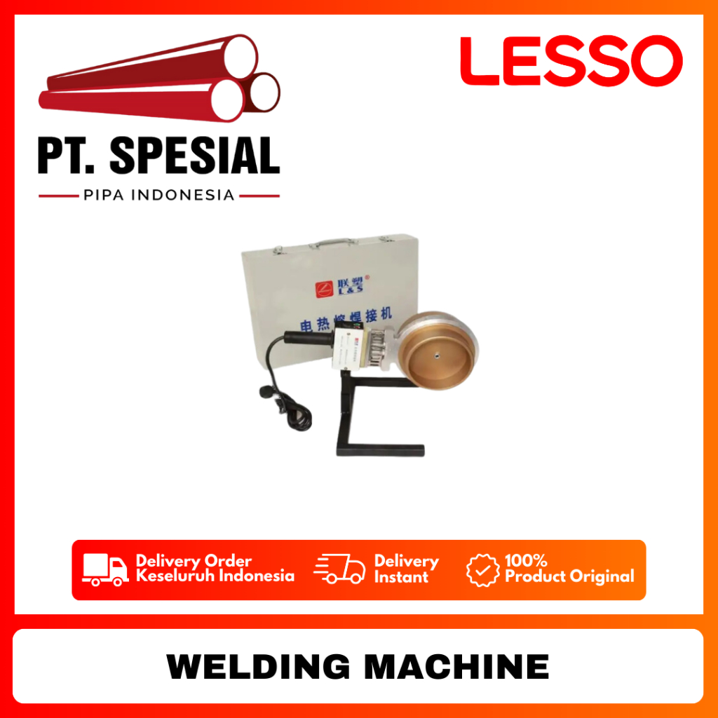 Welding Machine PPR Lesso 160/2500W / Mesin Pemanas PPR Lesso - 08
