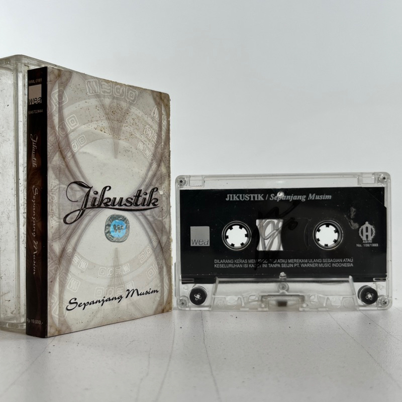 kaset pita indonesia jikustik sepanjang musim original