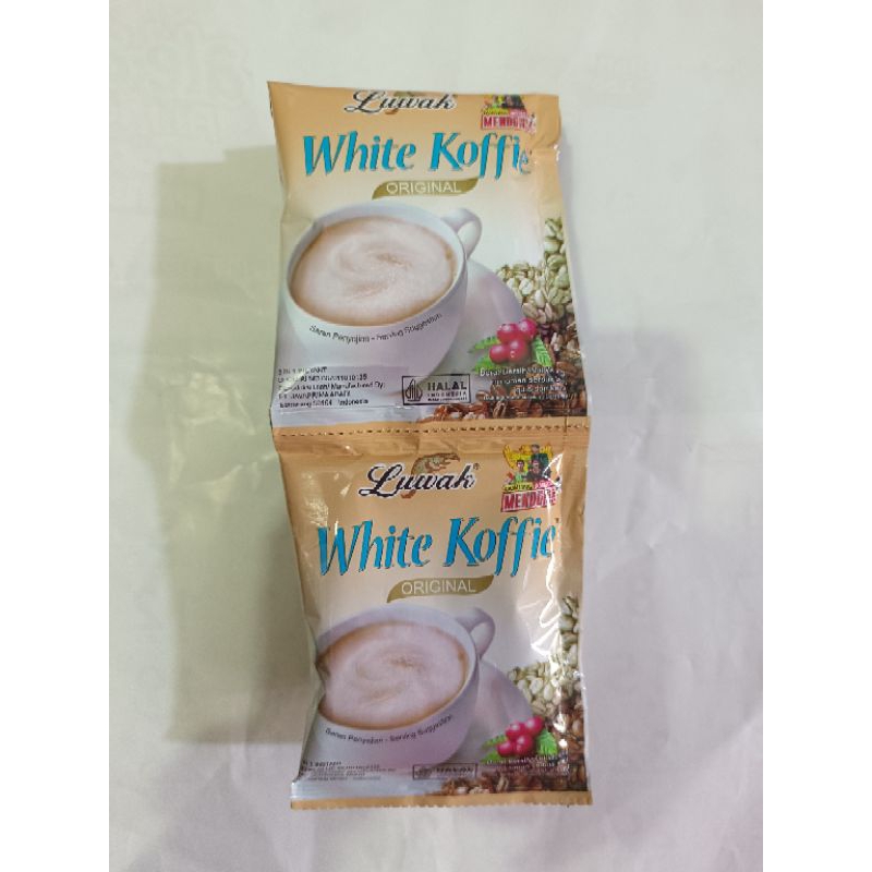 

Luwak White Coffe Original Renceng 10 Sachet @ 20g