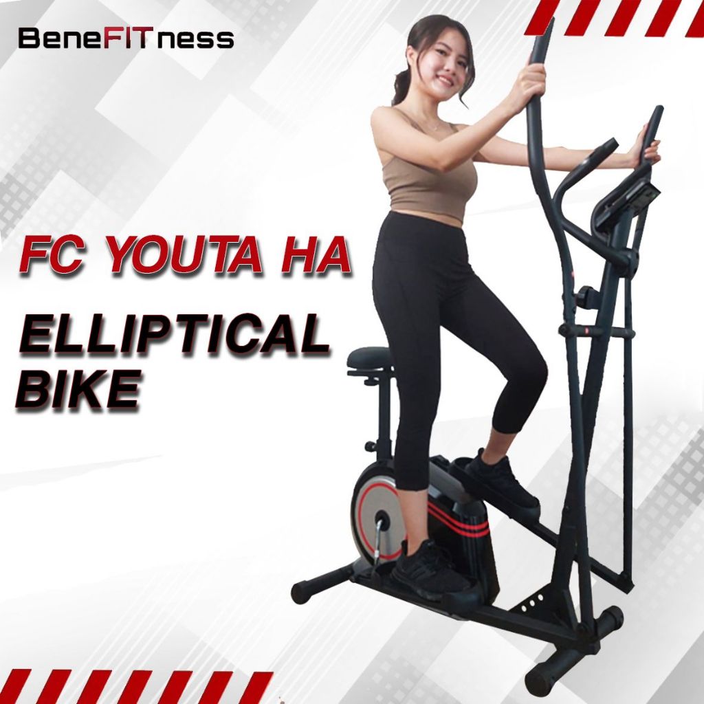 Sepeda statis orbitrek elliptical FC 5900s 6in1 | FC YOUTA HA | Fc AKASHI alat fitness olahraga