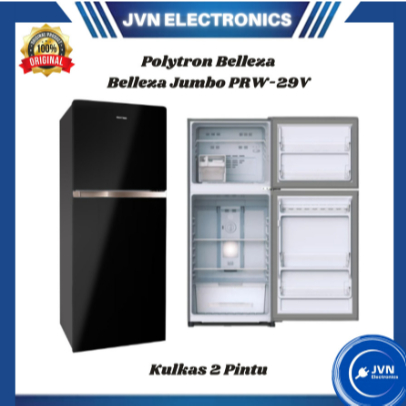 Kulkas 2 Pintu Polytron Belleza Jumbo PRW-29V