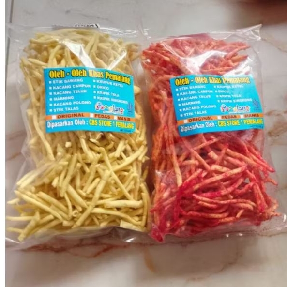 

Stik Bawang original atau pedas 250gr