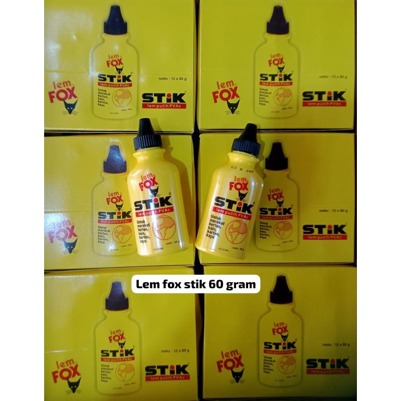 

lem fox stik 60 gram