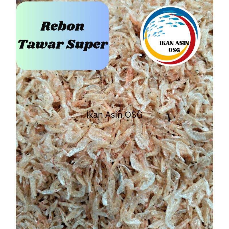 

udang rebon tawar super ( asli tawar ) 250gr