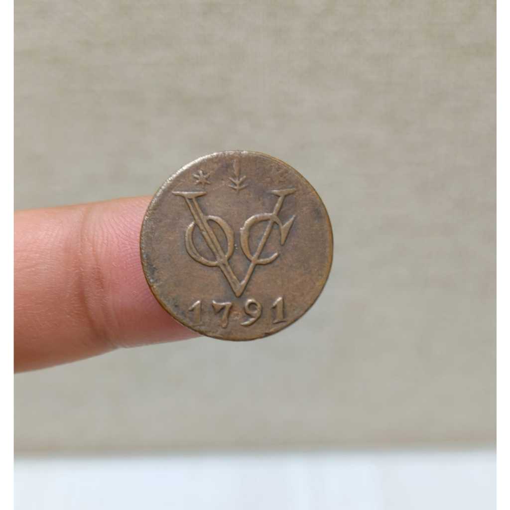 Koin Kuno VOC Belanda 1791