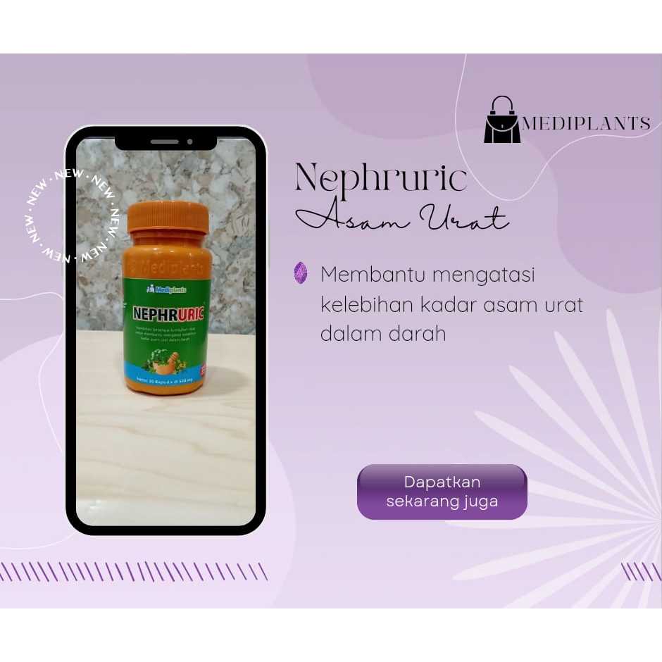 

Mediplants Obat Herbal Asam Urat Original Herbal Alami