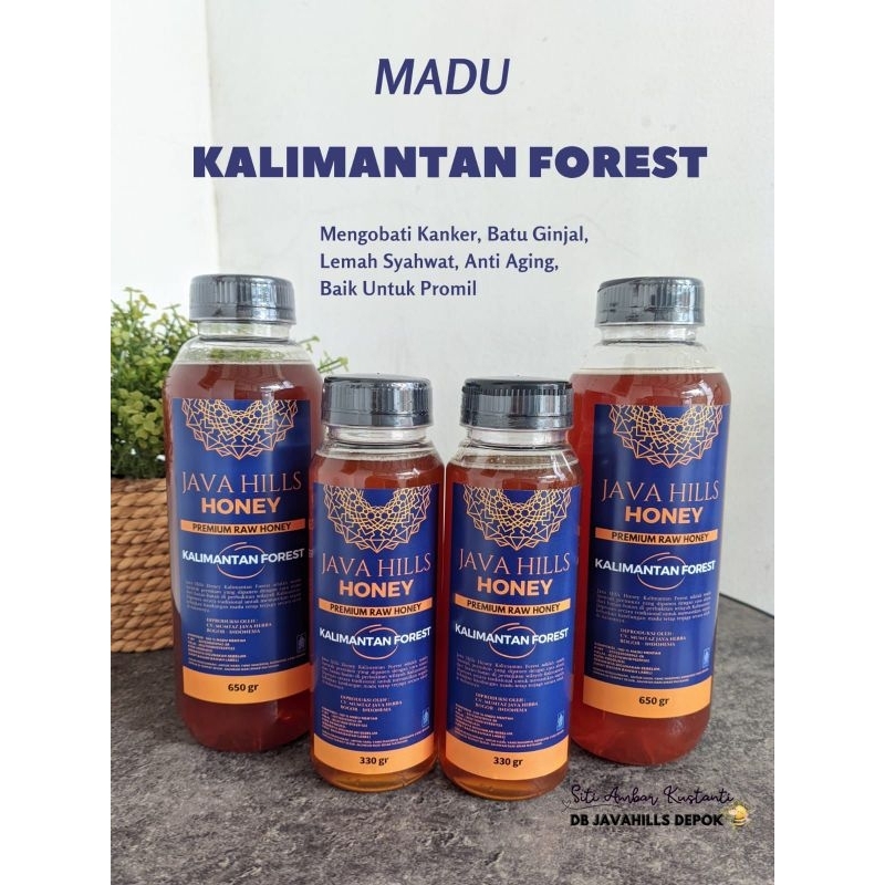 

Java hills honey Kalimantan forest