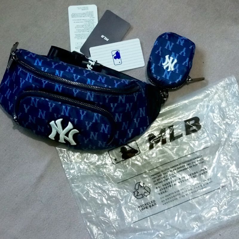 MLB New York Yankees Monogram Waist BAG Original Navy