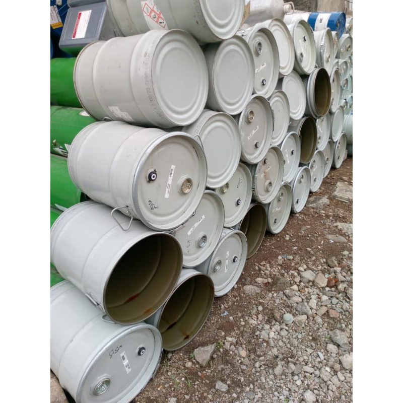 tong sampah besi/ tong besi/drum sampah  kapasitas 60 liter
