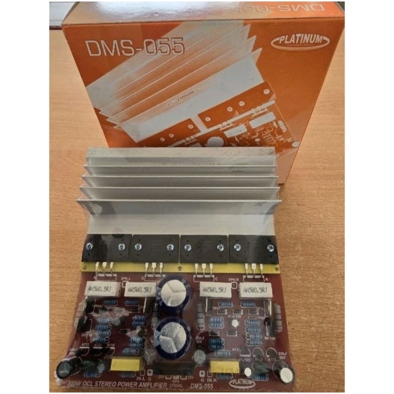 DMS-055 POWER AMPLIFIER OCL STEREO 300WATT DMS055 SANKEN