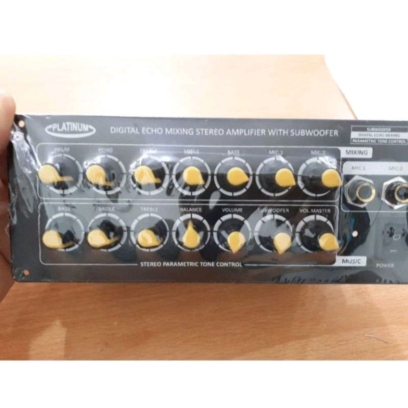 DMS-207 KIT TONE CONTROL STEREO ECHO MIXING PARAMETRIC DMS-207 PANEL