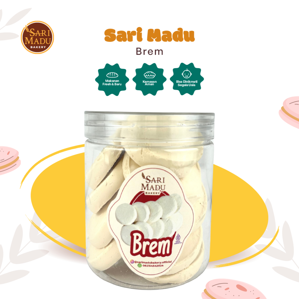 

Brem Rasa Campuran Asam Dan Sensasi Dingin 6 Bulan Penyimpanan 500 Ml By Sari Madu Bakery
