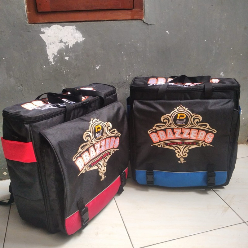 Tas layangan BRAZZERS Bordir Premium bahan tebal waterproof Muat 250 pcs layangan