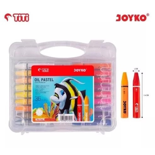 

TBMO Crayon Titi Joyko 36 warna / Oil Pastel